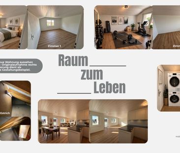 Einmalige Gelegenheit: Grosszügige 3,5 Zimmer Dachwohnung mit viel ... - Foto 3