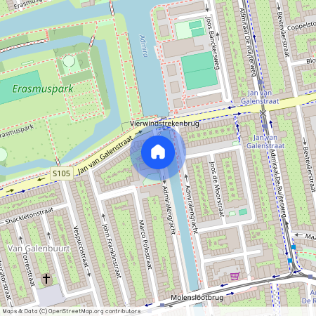 Van Galenbuurt, 1056 EB, Admiralengracht, Amsterdam