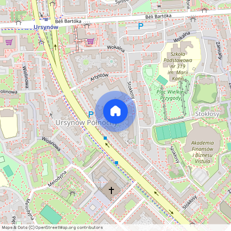 al. Aleja Komisji Edukacji Narodowej 94, Ursynów Północny, Ursynów, Warszawa, mazowieckie