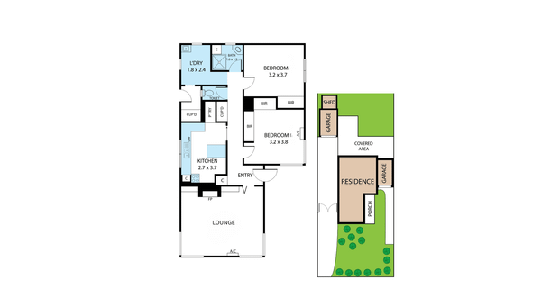 Neat Two Bedder in Great Location. - Photo 1