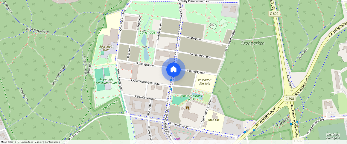 Torgny Segerstedts Allé, Uppsala