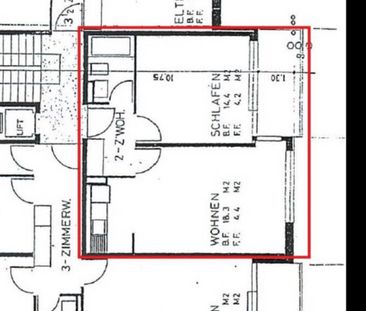 2 Zimmer, 40 m² - Foto 1