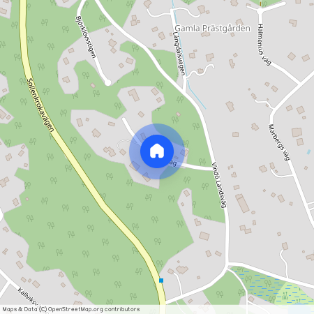 Hallers väg, Djurhamn