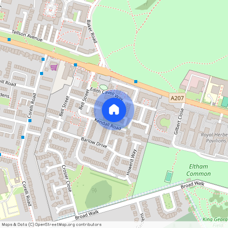 Edith Cavell Way, London, SE18