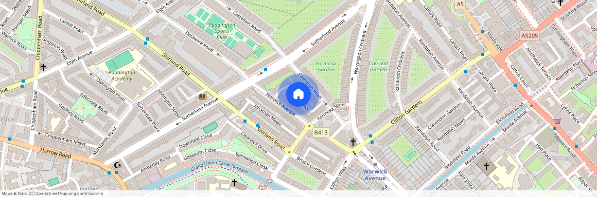 Pindock Mews, Little Venice, London, W9