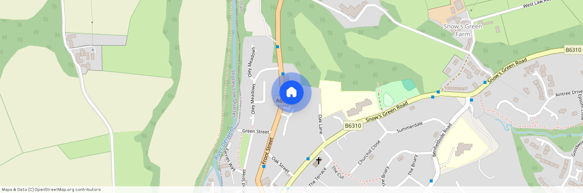 Cooperative Terrace, Shotley Bridge, Consett, DH8