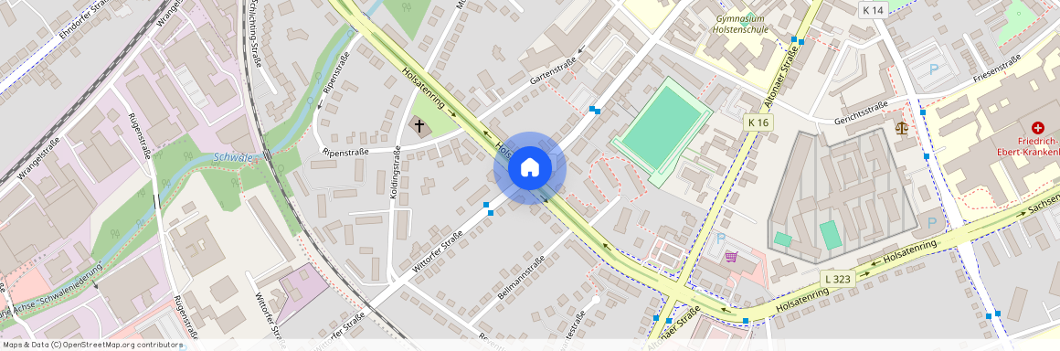 Holsatenring, 24539, Holsatenring    Neumünster