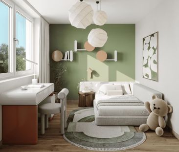 Exklusive 3.5-Zimmer-Neubauwohnung im Eigentumsstandard mit Balkon - Photo 2