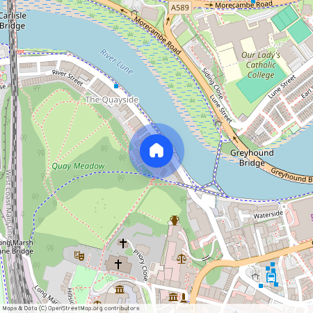 St Georges Quay, Lancaster LA1