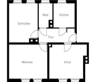 Geräumige Dreiraumwohnung mit viel Platz zum Wohlfühlen - Photo 6