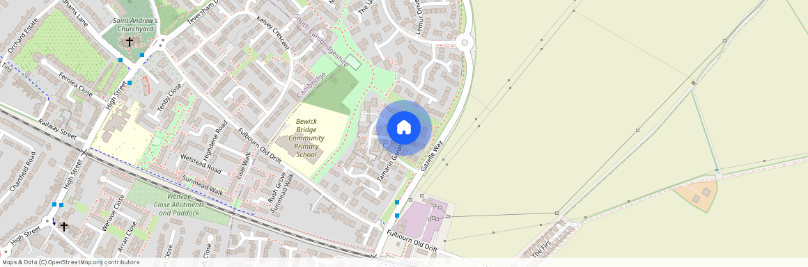 Tamarin Gardens, Cambridge, CB1 9GH