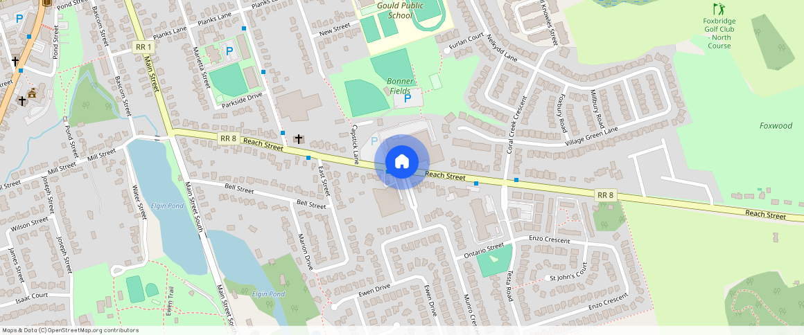 google map, Uxbridge, Uxbridge, Durham, L9P 1L3