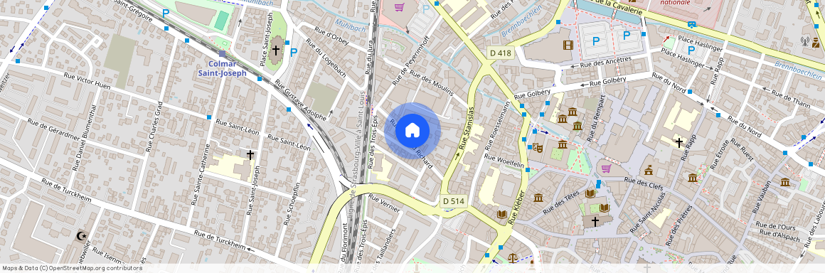 16a rue edouard richard, 68000, Colmar-Centre