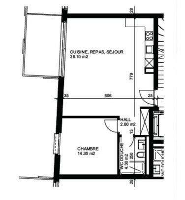 Beautiful 2.5 room apartment with balcony - Photo 1