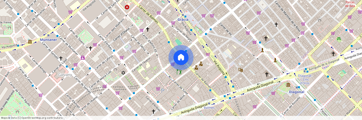 Carrer Balmes 199, 4º D, 08006 Barcelona, Eixample, Gràcia, Sarrià, Hb-Acc