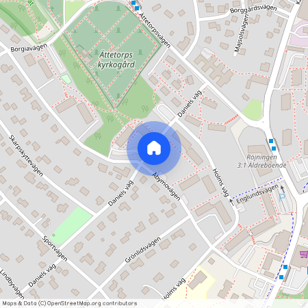 Daniels väg 22 B, Åby