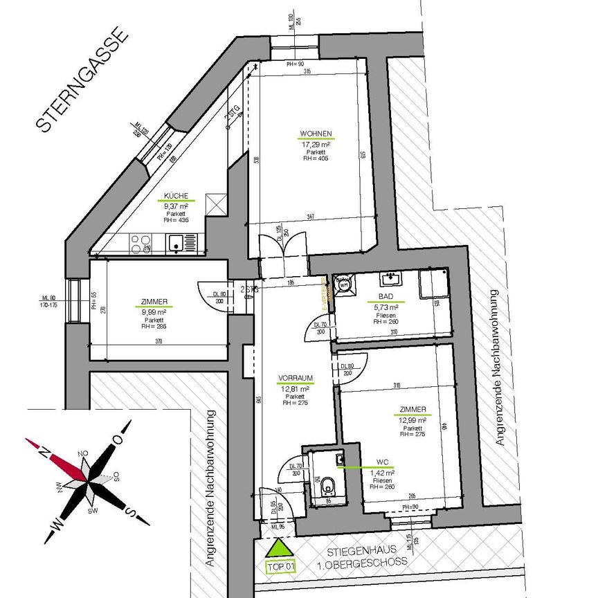Neu sanierte 3 Zimmer Wohnung - Provisionsfrei! - Foto 1