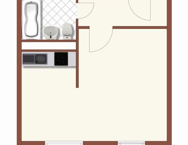 Schöne Wohnung sucht Mieter: ideales 1-Zi.-Single-Appartment - Photo 1