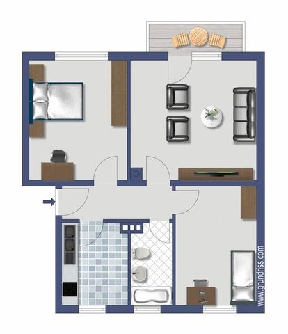 Ihre neue Wohnung: interessante 2,5-Zimmer-Wohnung - Photo 2