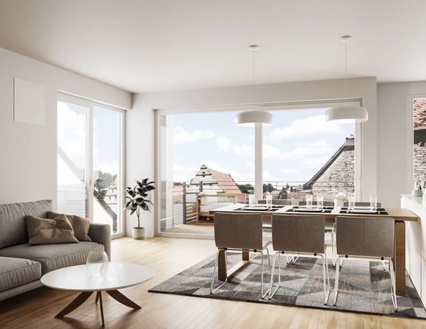 Exklusive 3-Zimmer-Wohnung mit Ost-West-Ausrichtung & zwei Dachterrassen - Foto 1