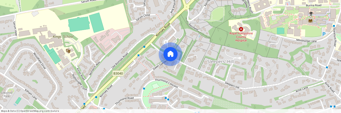 Dawn Gardens, Sleepers Hill, Winchester, SO22