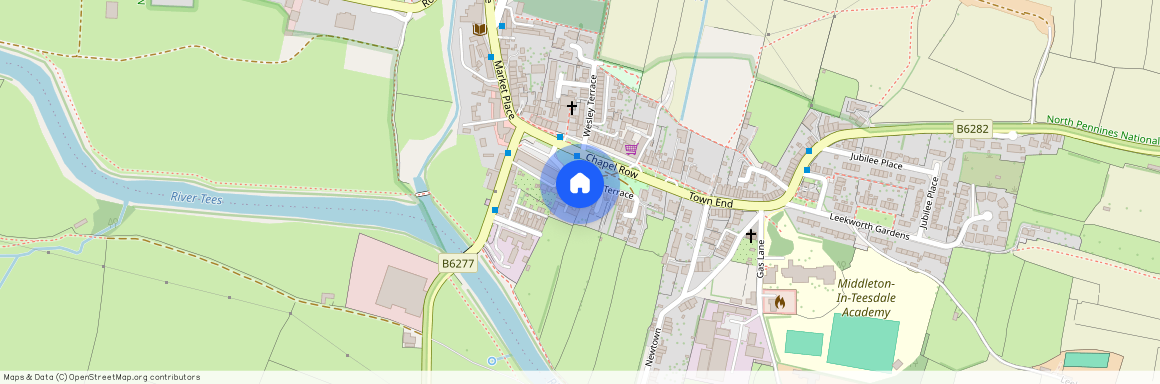 Hill Terrace, Middleton-in-Teesdale, Barnard Castle, County Durham, DL12