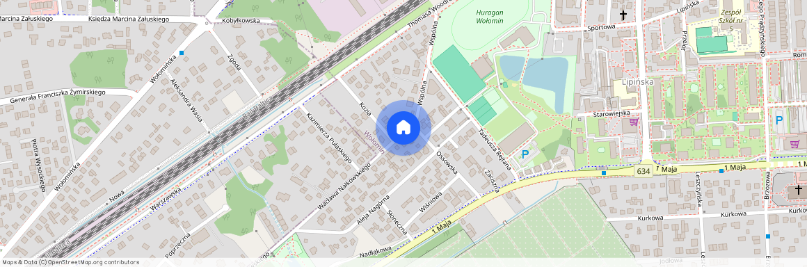 mazowieckie, wołomiński, Wołomin, Wołomin, Wacława, Nałkowskiego