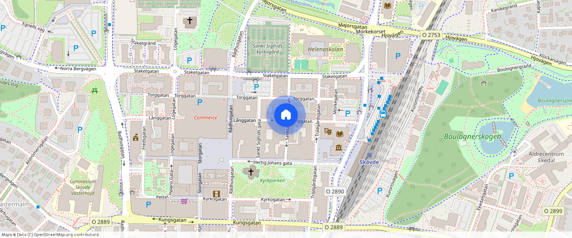 S:a Helena gatan, Skövde