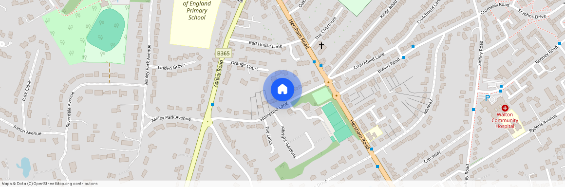 Grange Place, Walton On Thames, Surrey, KT12