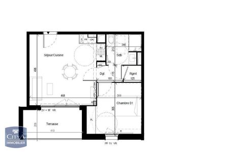 Location Appartement 2 pièces 45m² TOULOUSE 31400 - Photo 3