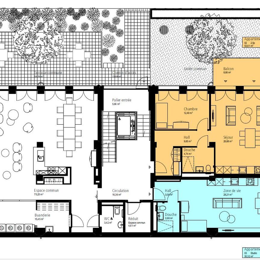 Appartement avec encadrement 2.5 pièces - Foto 1