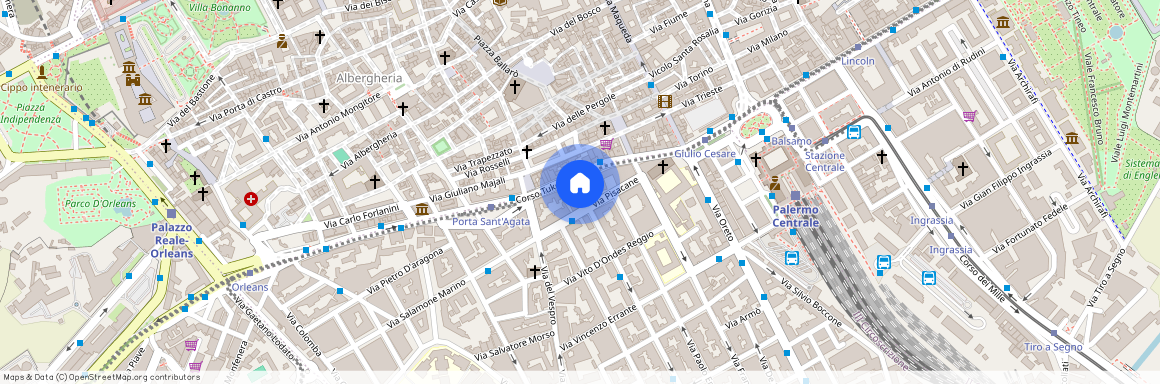 Palermo, Via Antonio Marinuzzi - Policlinico