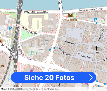 Gepflegte 3-ZKB-Wohnung mit Dachterrasse und Keller in bester Lage ... - Foto 1