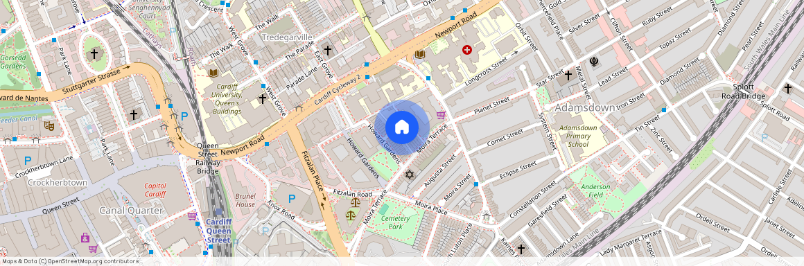 Howard Terrace, Adamsdown CF24