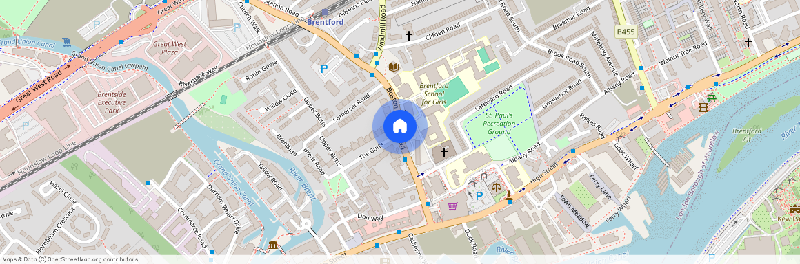 The Mall, Boston Manor Road, Brentford, TW8