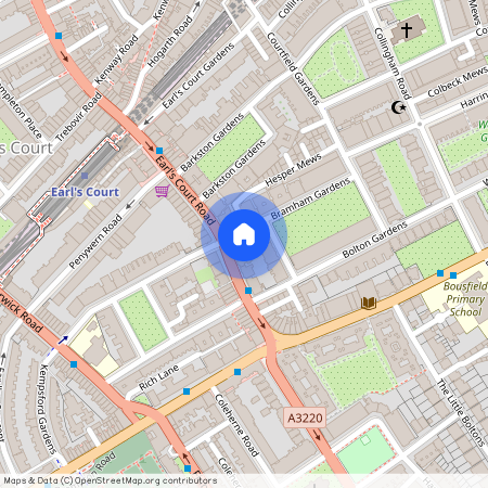 Moscow Mansions, Earls Court, SW5