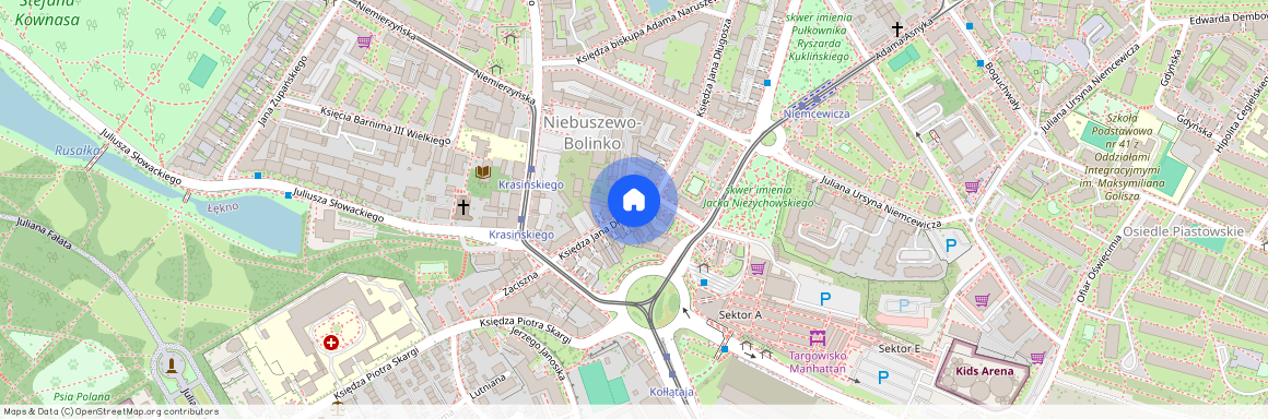 ul. ks. Jana Długosza, Niebuszewo-Bolinko, Śródmieście, Szczecin, zachodniopomorskie