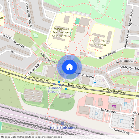 Florentiner Bogen 23 (Südstadt), 06128 Halle