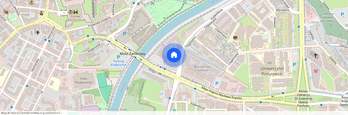 ul. Podwisłocze, Mieszka I, Rzeszów, podkarpackie