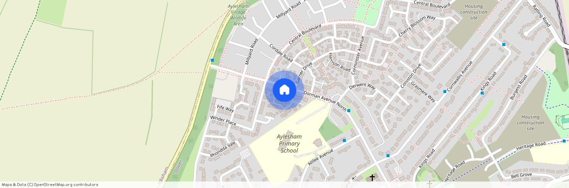 Dorman Avenue North, Aylesham, Canterbury, Kent, CT3