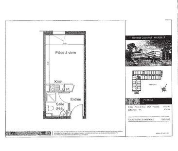 Location Appartement 1 pièce 18m² MARSEILLE 9ème - Photo 4