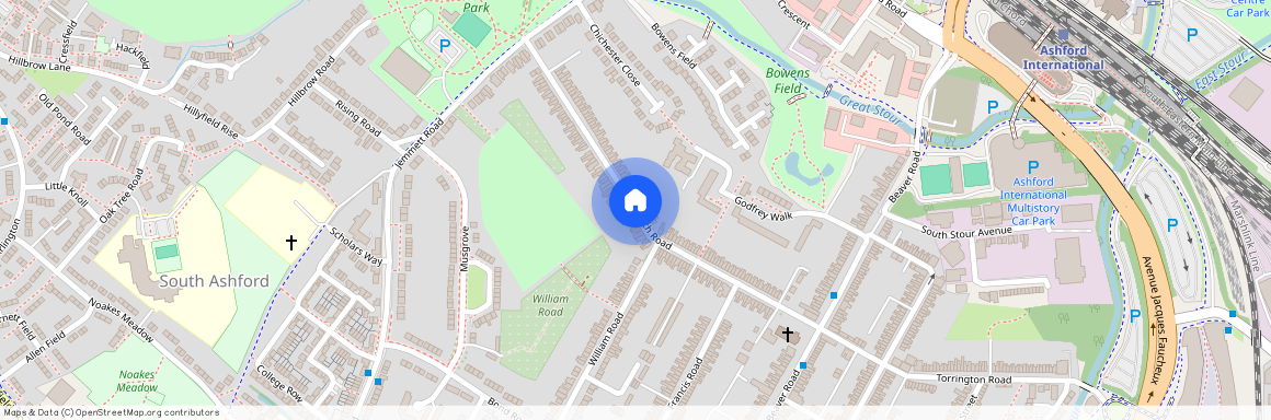 Christchurch Road, Ashford TN23