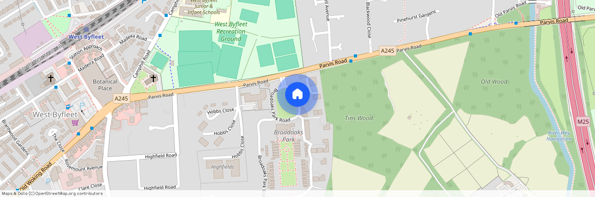 Broadoak, KT14, Park