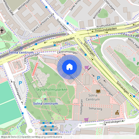 Postgången, Solna
