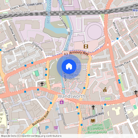 Chivers Passage, Wandsworth Town, London, SW18