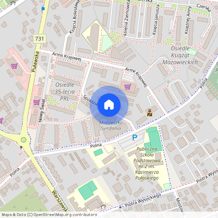 ul. Spółdzielcza, Warka, Warka, grójecki, mazowieckie