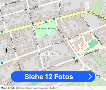 Schnäppchen!!! Große und helle 2 Raum Wohnung im Geraer Ostviertel - Foto 1