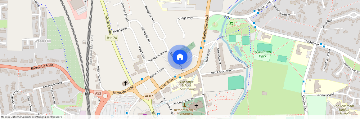 Gladstone Terrace, Grantham NG31