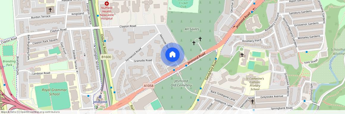 Akenside Terrace Upper, Jesmond