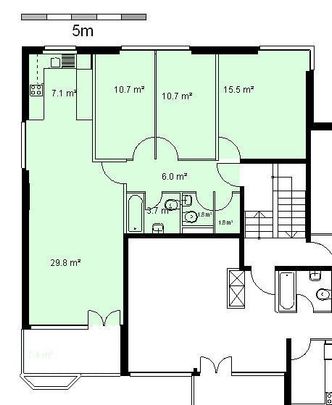 4.5 Zimmer, 85 m², 2. Stock - Photo 1